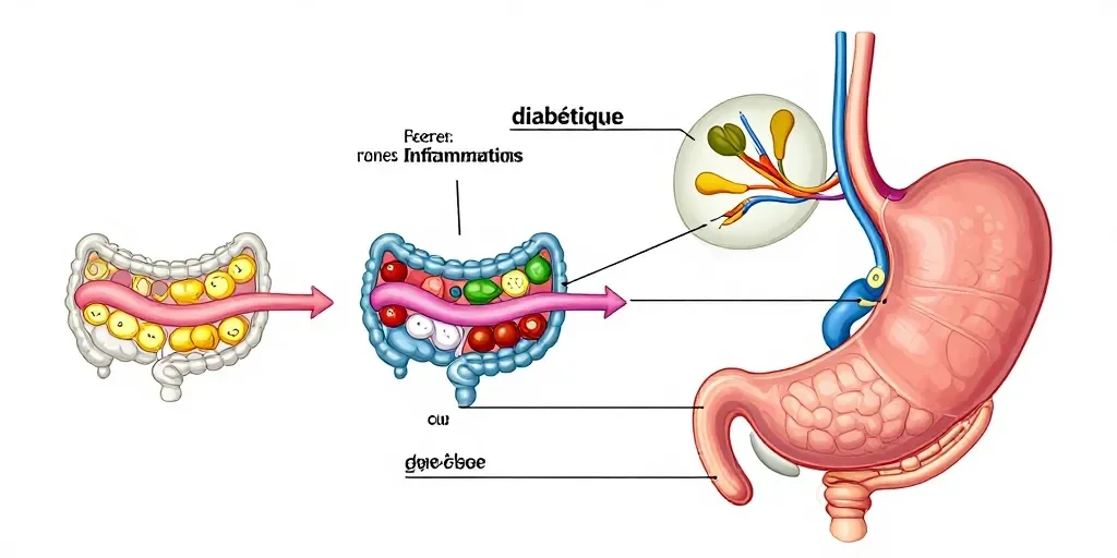 Hinchazón de estómago y nervio vago diabético: cómo la diabetes daña tu digestión desde los nervios