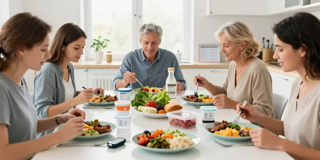 Menú para diabéticos desayuno comida y cena: cómo comer con placer sin sacrificar el control glucémico